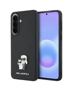 KARL LAGERFLED case for SAMSUNG A37 KLHCSA37PSAKCMPK (Saffiano W/ K&C Metal Logo) black