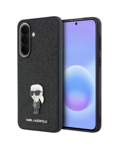 KARL LAGERFLED case for SAMSUNG A57 KLHCSA57GKNPSK (Fixed Glitter Ikonik Logo Metal Pin) black