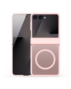 DUX DUCIS case YIND compatible with MagSafe for SAMSUNG Z Flip 8 light pink