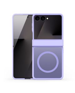 DUX DUCIS case YIND compatible with MagSafe for SAMSUNG Z Flip 8 light purple