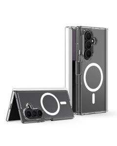 DUX DUCIS case CLIN MAG compatible with MagSafe for SAMSUNG Z Fold 8 Ultra transparent