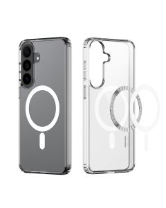 DUX DUCIS case CLIN MAG compatible with MagSafe for SAMSUNG S26 FE transparent