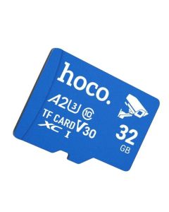 Memory card microSD 16GB class 10 UH-1 U3 V30 A2 Hoco blue