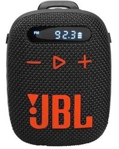 Wireless speaker JBL Wind 3 with handlebar holder black and orange