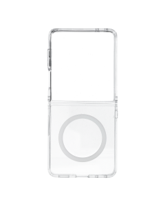 Case for Samsung Z Flip 8 4sF-S Clear compatible with MagSafe transparent