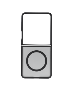 Case for Samsung Z Flip 8 4sF-S Acrylic compatible with MagSafe black