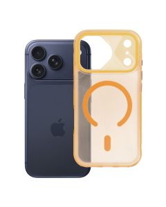 Case for iPhone 17 PRO Aurora compatible with MagSafe orange