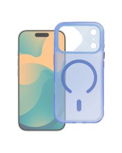 Case for iPhone 16 Aurora compatible with MagSafe blue
