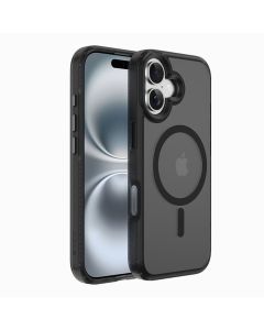 X-ONE Dropguard 2S compatible with MagSafe for iPhone 17 black frost matte