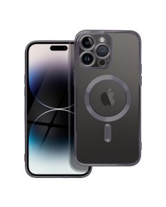 Case for iPhone 17 Pro / 18 Pro Electro Mag Cover compatible with MagSafe black