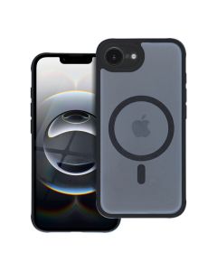 Case for iPhone 17 Pro / 18 Pro Full Matte Mag Cover compatible with MagSafe black
