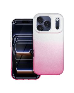 Case for iPhone 17 Pro / 18 Pro Shining transparentny pink