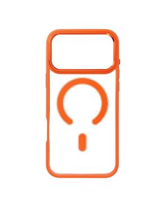 Case for iPhone 18 Pro Max / 17 Pro Max Color Edge Mag Cover compatible with MagSafe orange