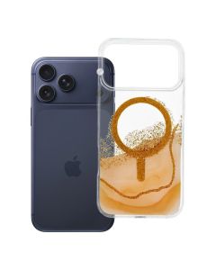 Case for iPhone 18 Pro Max / 17 Pro Max Golden compatible with MagSafe gold