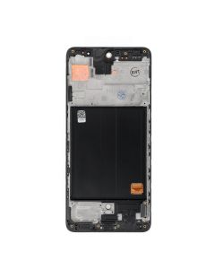 FIXCELL lcd display for SAMSUNG A51 4G AMOLED with frame black (change glass)
