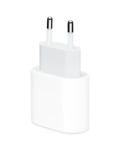 Original charger Apple MD3J4ZM/A A2347 with Type C socket 20W white blister