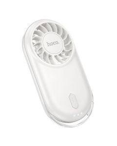 Portable mini fan Hoco HX611 milky white