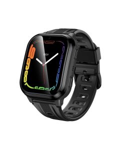 Smartwatch for kids 1 69 4G GPS with call function Hoco Y108 black