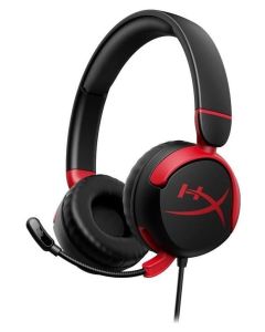 Wired headphones Jack 3 5 mm for children with microphone HyperX Cloud Mini Kids black