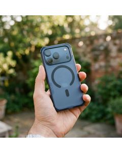 Case for iPhone 18 Pro Max / 17 Pro Max Forcell F-Protect BumperX Premium compatible with MagSafe navy blue