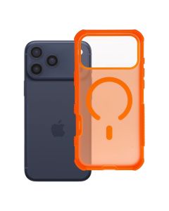 Case for iPhone 18 Pro Max / 17 Pro Max Forcell F-Protect BumperX Premium compatible with MagSafe orange