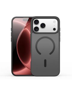 DUX DUCIS case YIND compatible with MagSafe for iPhone 17 Pro Max / 18 Pro Max (Open Ring Version) black