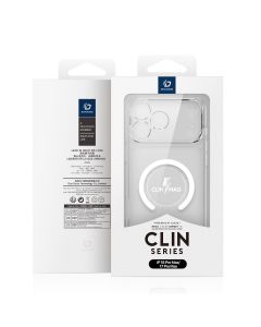 DUX DUCIS case CLIN MAG compatible with MagSafe for iPhone 18 Pro Max / 17 Pro Max transparent