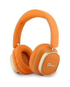 Wireless headphones Guess ENC Rectangle Metal Script orange