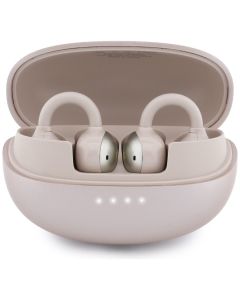 Wireless earphones OWS Guess Metalic Finish Electropated Parts Classic Logo pink