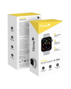 Smartwatch TITMO E-150 (AMOLED bluetooth call) silver 0INT