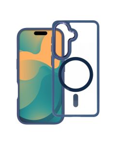 ROAR case MAG BUMPER compatible with MagSafe for SAMSUNG S26 FE / S25 FE navy blue