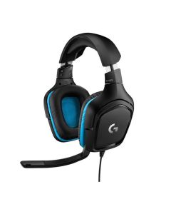 Wired headphones Jack 3 5 mm with microphone Logitech G432 black