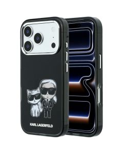 KARL LAGERFELD case for IPHONE 18 Pro /17 Pro compatible with MagSafe (Bodies Sketch) black