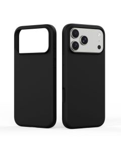 DUX DUCIS case PIEL LIQUID SILICONE compatible with MagSafe for iPhone 18 Pro/17 Pro black