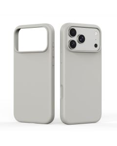 DUX DUCIS case PIEL LIQUID SILICONE compatible with MagSafe for iPhone 18 Pro Max/17 Pro Max beige