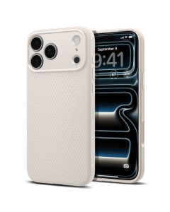 SPIGEN case LIQUID AIR for IPHONE 17 Pro Max/ 18 Pro Max natural titanium