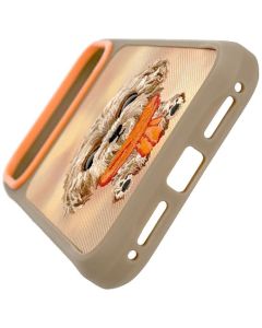 NIMMY case BIG EYED TEDDY POODLE for IPHONE 18 Pro/17 Pro brown