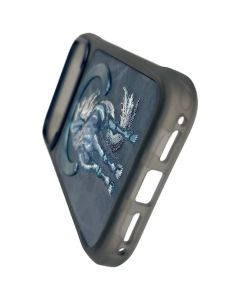 NIMMY case MAGNETIC FANTASY ANIMAL UNICORN compatible with MagSafe for IPHONE 18 Pro Max/17 Pro Max blue