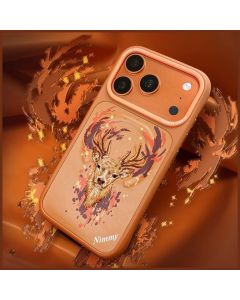 NIMMY case DEER compatible with MagSafe for IPHONE 18 Pro/17 Pro orange