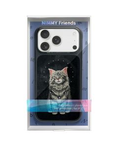 NIMMY case LUCKY FASHION CAT compatible with MagSafe for IPHONE 18 Pro Max/17 Pro Max black