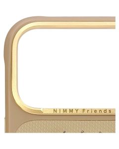 NIMMY case LUCKY FASHION CAT compatible with MagSafe for IPHONE 18 Pro Max/17 Pro Max brown
