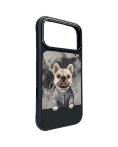 NIMMY case GENTLE PETS SERIES DOG compatible with MagSafe for IPHONE 18 Pro/17 Pro black