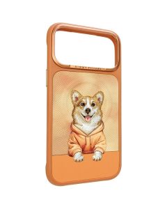 NIMMY case GENTLE PETS SERIES DOG compatible with MagSafe for IPHONE 18 Pro/17 Pro orange