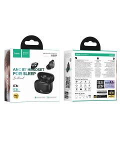 Wireless earphones for sleep ANC Hoco EQ37 midnight black