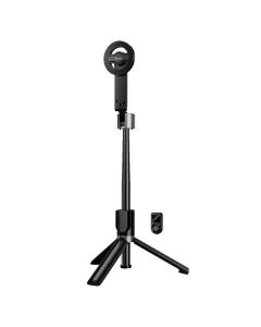 Selfie stick tripod with wireless remote compatible with MagSafe Hoco K35 black