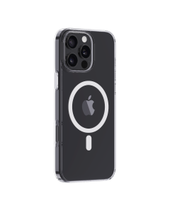 Devia Glass Series Magnetic Case for Iphone 16 - clear