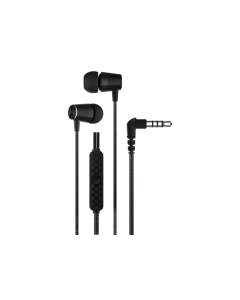 Devia Kintone Series Metal Earphone (3.5mm) - black