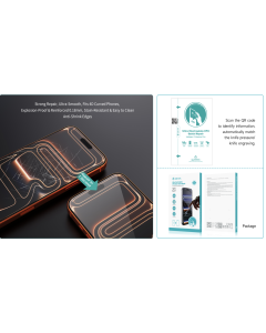 Ultra Intelligent Electroplate EPU Clear Quick Repair Protective Film1PCS