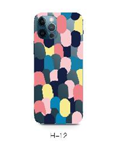 Devia Intelligent Clear Back Sticker With  Pattern - H-12