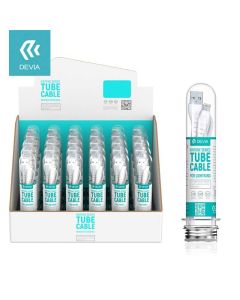 DEVIA Kintone Series tube cable suit 10 Lightning + 5 Micro USB + 5 Type-C